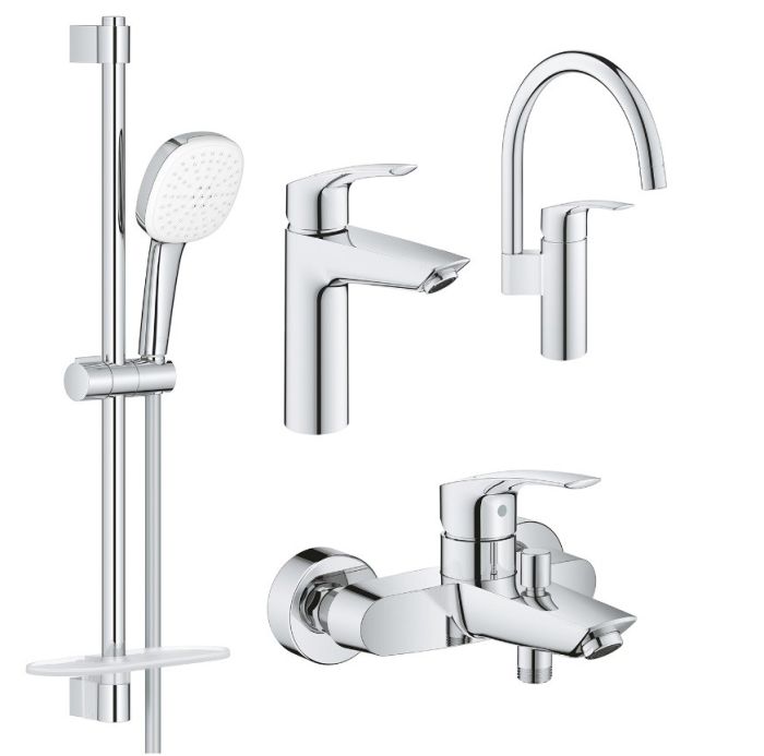 Набор смесителей 4 в 1 Eurosmart UA123248M3 Grohe