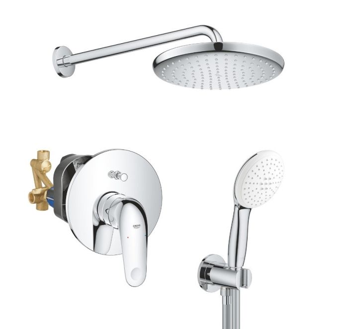 Душевая система Grohe Euroeco с Tempesta 210