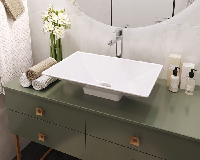 Умывальник «Аполон» 60 см Арктик Т333 глянец