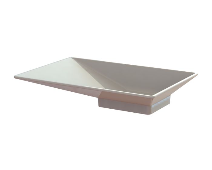 Умивальник «Капелла» 60 см L  Білий А100 глянець