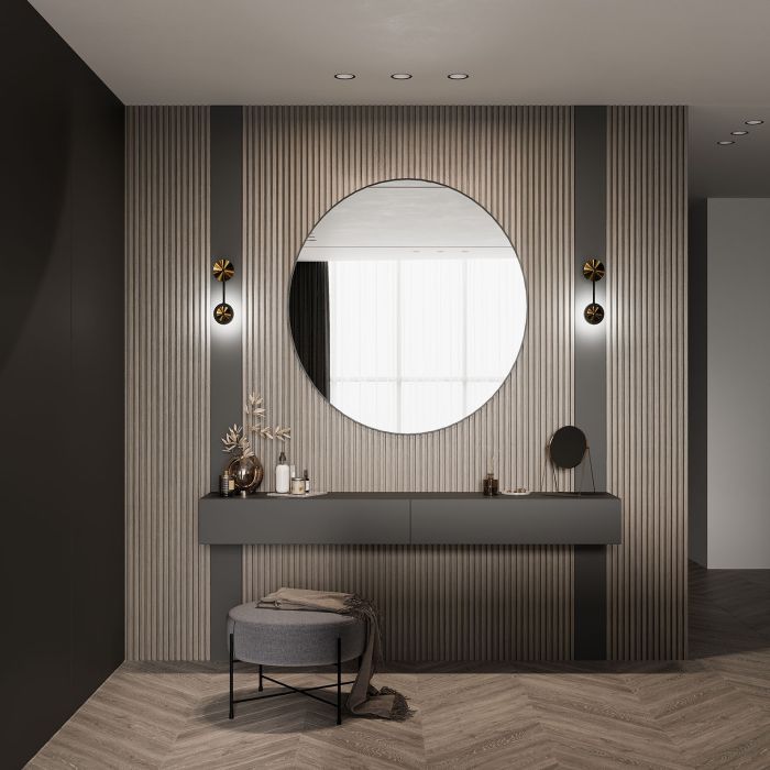 Настінний світильник SV0031-1 BK+GD 4000К