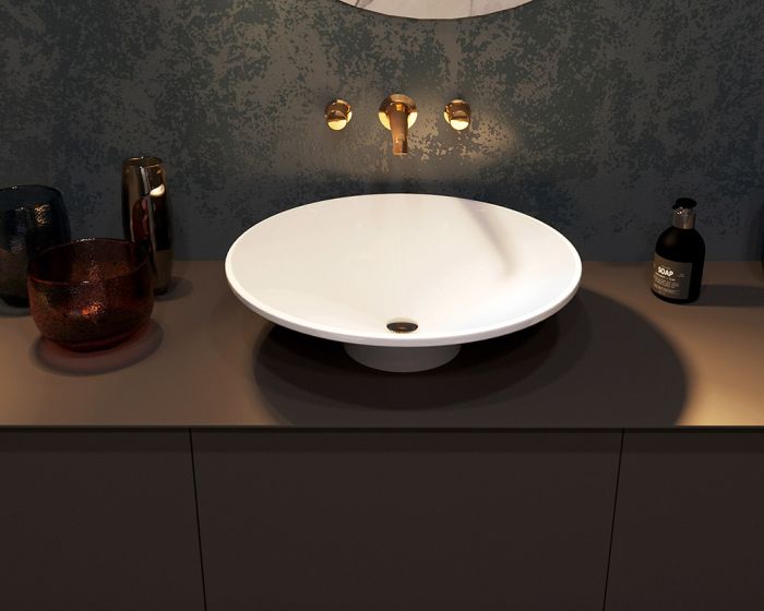Умывальник «Орион» 50 см белый А100 глянец