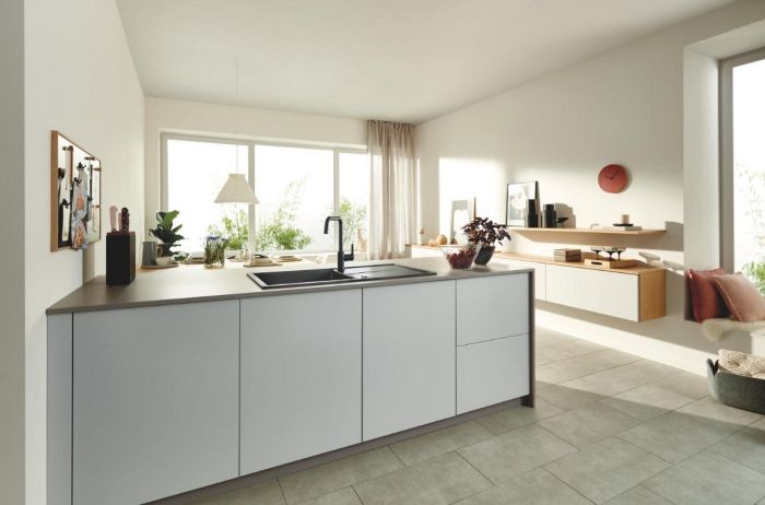 Змішувач для кухні Eurosmart DN 15 305672430 Black matt Grohe