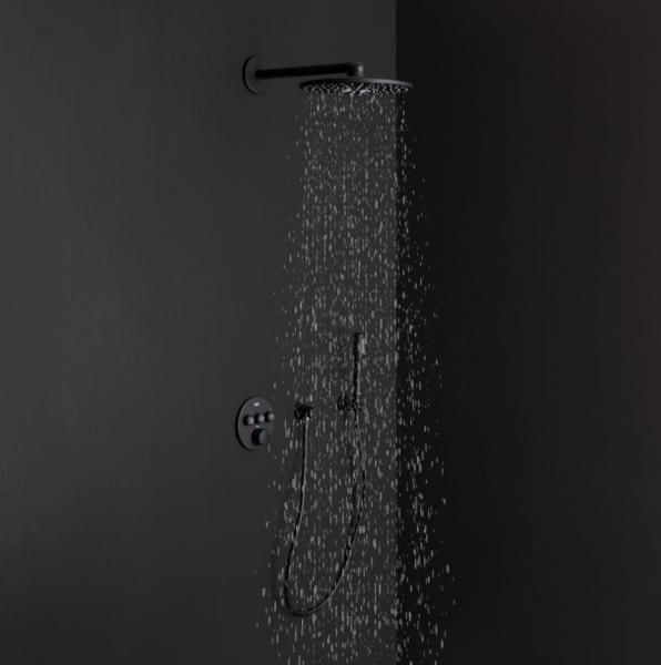 Змішувач для душу Grohtherm SmartControl 29508KF0 Black matt Grohe