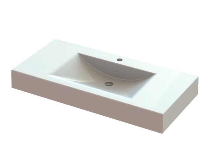 Умывальник «Атлант» белый А100М МАТ