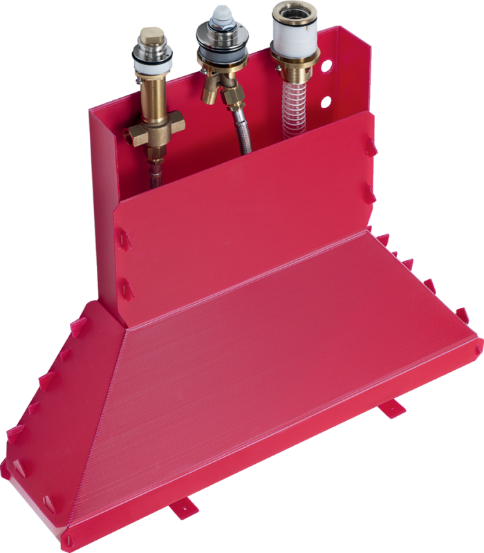 HANSGROHE скрытая часть смесителя на край ванны, на 3 отверстия