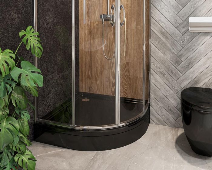 Душевой поддон «Жасмин» 900/R550 Белый А100 глянец