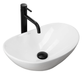 Умывальник REA ROYAL MINI WHITE накладной белый