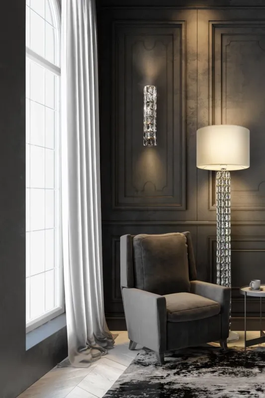 Бра EMPRESS high, хром