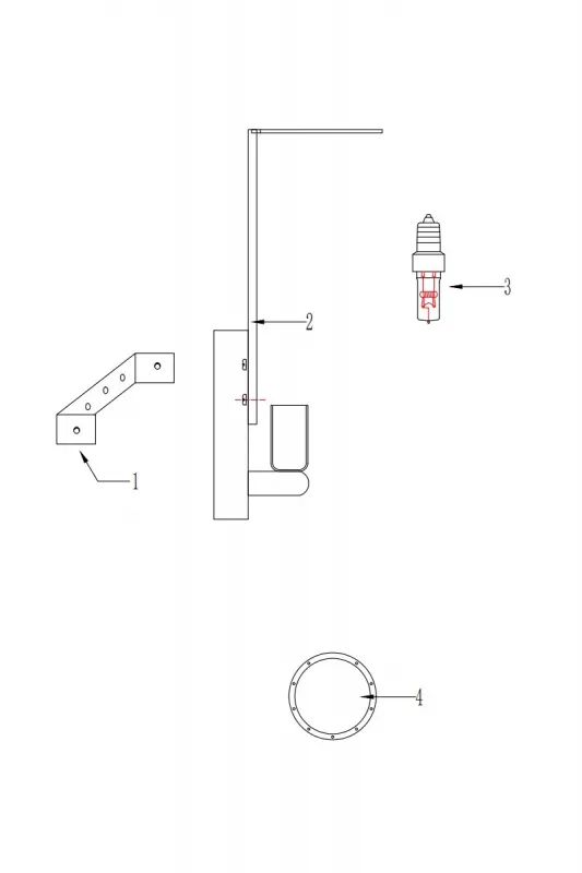 Бра EMPRESS low, хром