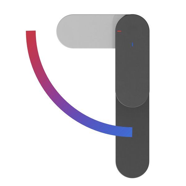 Змішувач для умивальника CR II 015.21BL Black X070461 RAVAK