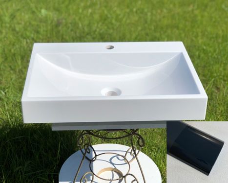 Умивальник «Гранд» 60 см  Антрацит А600 глянец