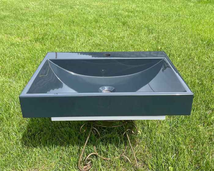 Умивальник «Гранд» 60 см  Антрацит А600 глянец