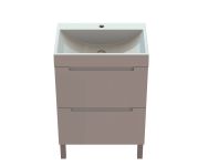 Тумба "Бьянко" 60 см с умывальником "Гранд" Белый