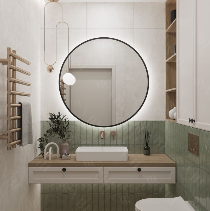 Умивальник VBI TRIEST WHITE накладний