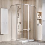 Душевая кабина (половина) SRV2-90 S 195 Transparent, (14V70UO2Z1) RAVAK