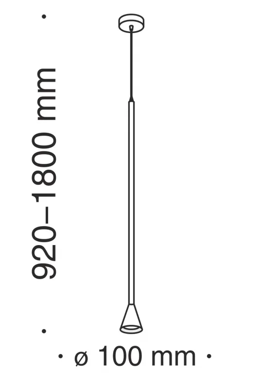 Подвесной светильник MODERN High, белый