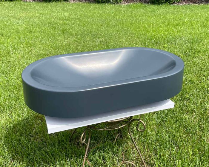 Умывальник «Олимпия» 60 см Антрацит А600М МАТ