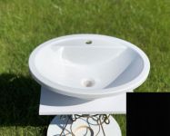 Умивальник «Омега» Чорний А200 глянець