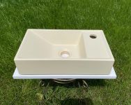 Умывальник «Эстель» 40 см R Шампань А702М МАТ