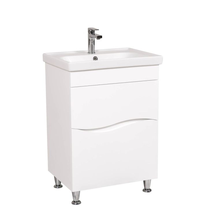 Тумба с умывальником Альфа Frame 60, Аква Родос