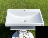 Умывальник «Богема» 60 см черный А200 глянец