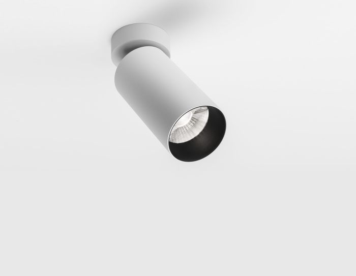 Светильник-спот D208A-COB 7W WH+BK 4000K