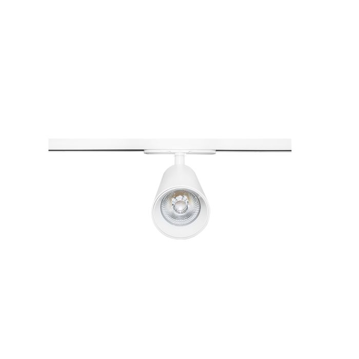 Трековий світильник H208C-COB 18W WH 3000K