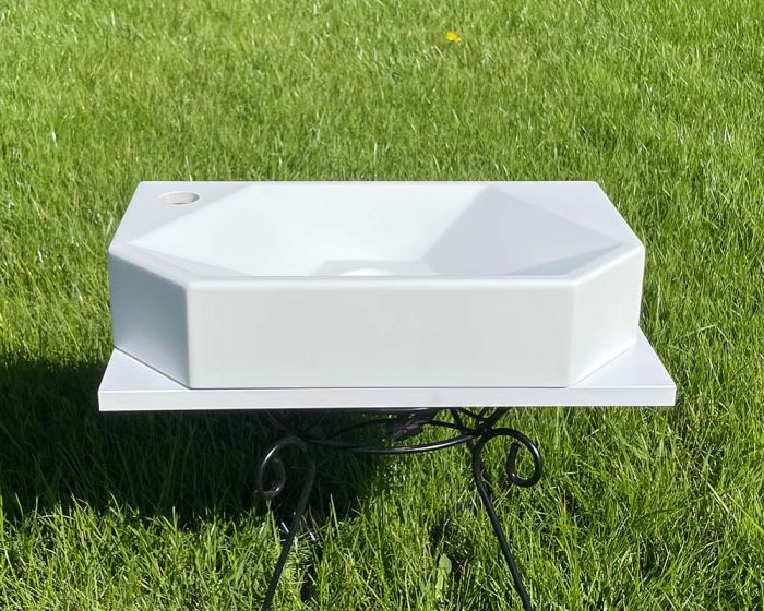 Умывальник «Тритон» L  белый А100М МАТ