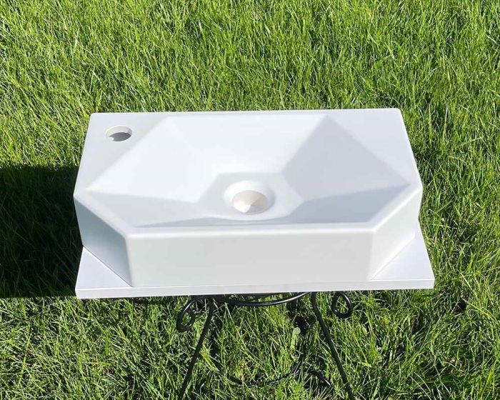 Умывальник «Тритон» L  белый А100М МАТ