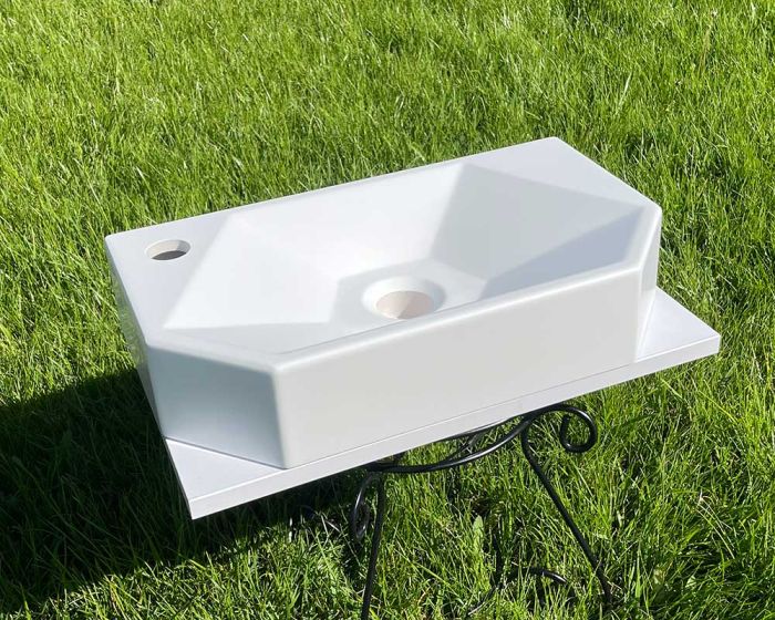 Умывальник «Тритон» L  белый А100М МАТ