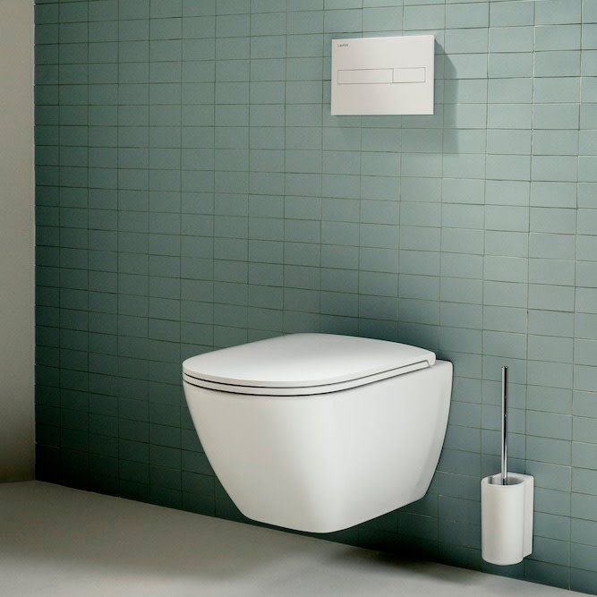Унитаз подвесной LUA Rimless с крышкой soft-close H8660800000001 LAUFEN