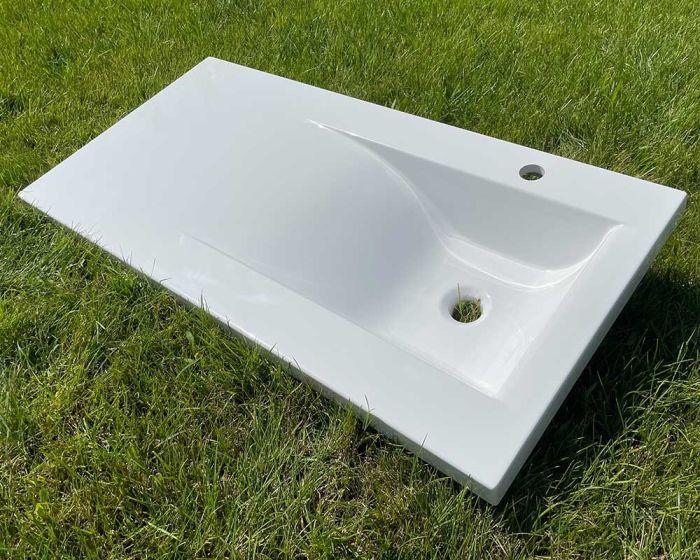 Умивальник «Фенікс R» Білий А100 глянець