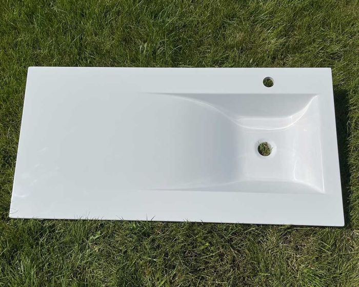 Умивальник «Фенікс R» Білий А100 глянець