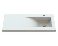 Умивальник «Фенікс R» Білий А100 глянець