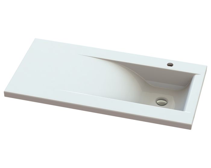 Умивальник «Фенікс R» Білий А100 глянець