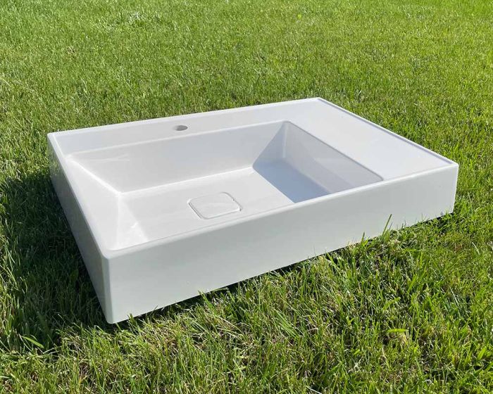 Умивальник «Німфа» 70 см Білий А100 глянець