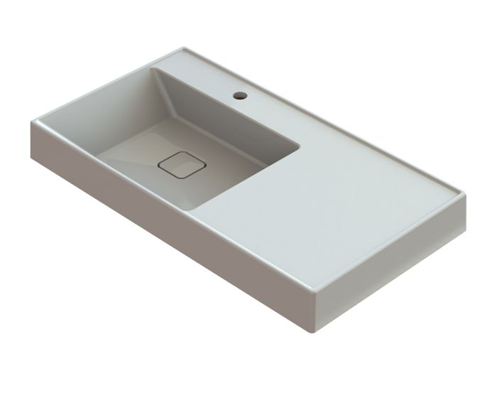 Умивальник «Арфа» 90 см Чорний А200 глянець