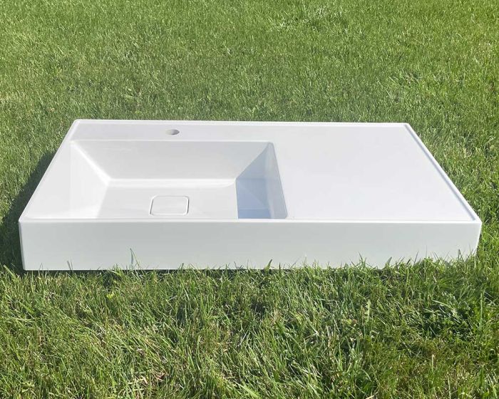 Умывальник «Арфа» 90 см Белый А100 глянец