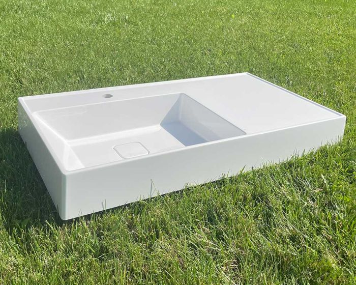 Умывальник «Арфа» 90 см Белый А100 глянец