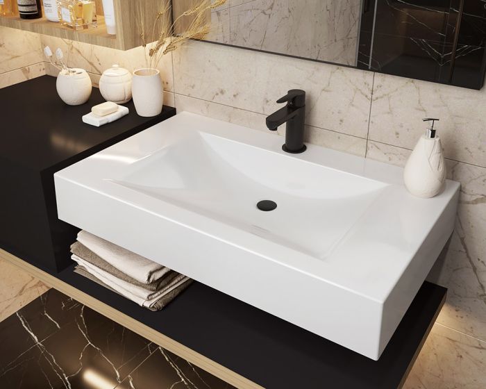 Умывальник «Атлант» 800 белый А100М МАТ