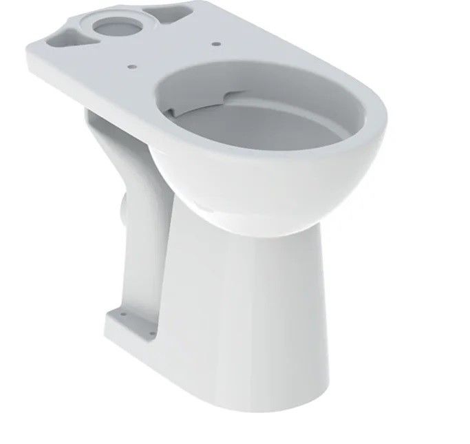 Унітаз підлоговий воронкоподібний Selnova Comfort безбар'єрне рішення 500.486.01.7 Geberit