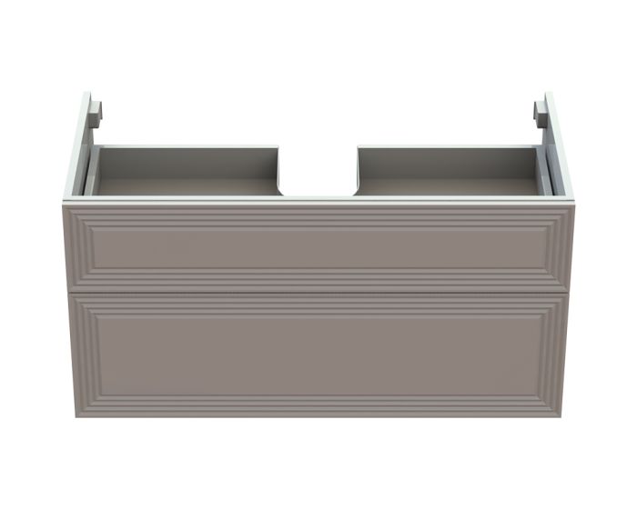 Тумба «Азалія» 100 см з умивальником «Орфей» Білий