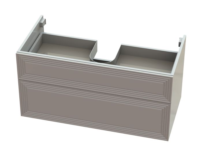 Тумба «Азалія» 100 см з умивальником «Орфей» Білий