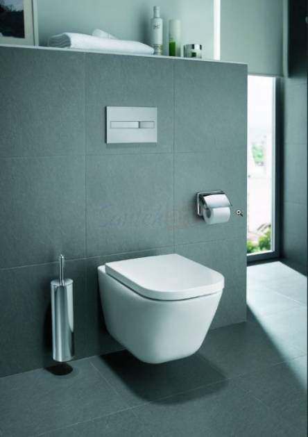 Унітаз підвісний Gap Rimless з кришкою soft-close (А34H47C000), Roca