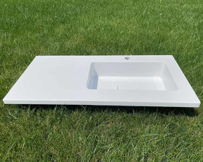 Умивальник «Арія R» Білий А100 глянець