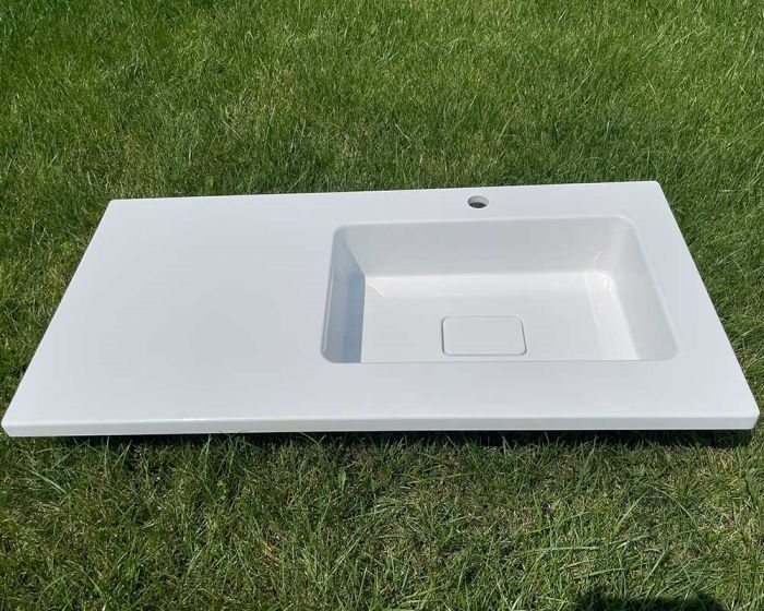 Умивальник «Арія R» Білий А100 глянець