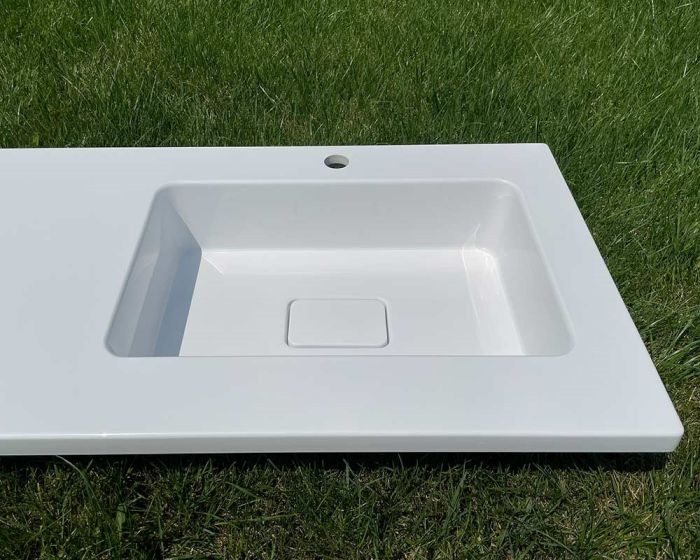 Умивальник «Арія R» Білий А100 глянець