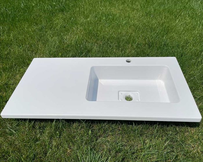 Умивальник «Арія R» Білий А100 глянець