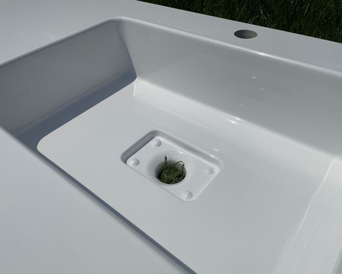 Умивальник «Арія R» Білий А100 глянець